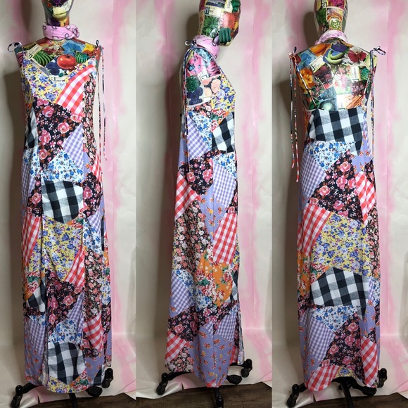 Jaded London Mix Print Maxi With Bow Tie Shoulder - Picture 4 of 8